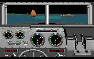 Gunboat - River Combat Simulation_Disk1 screen shot game playing